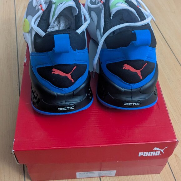 Puma Xetic Halflife Running Mens White-Blue Men's Size 9.5 - Picture 3 of 7